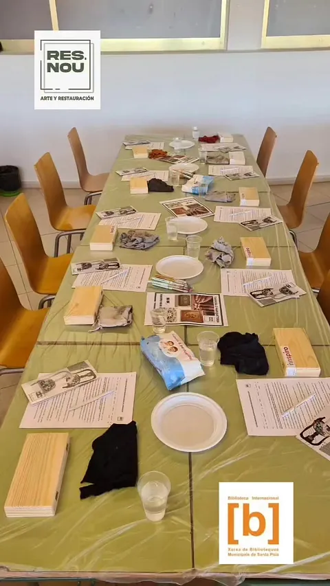 Res Nou Arte y Restauración - mesa restaurada