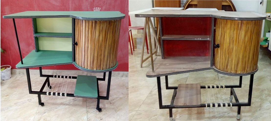 Res Nou Arte y Restauración - mesa restaurada